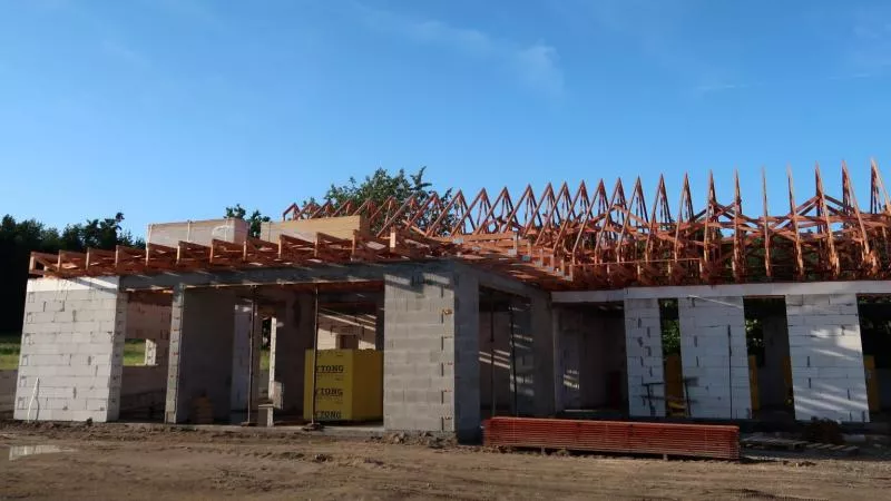 Vazníky pro rodinný dům Plzeň Bolevec