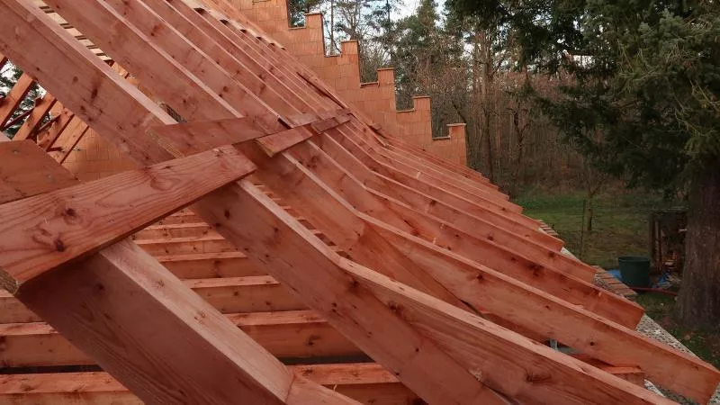 Vazníková střecha Štěnovice u Plzně