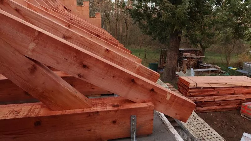 Vazníková střecha Štěnovice u Plzně